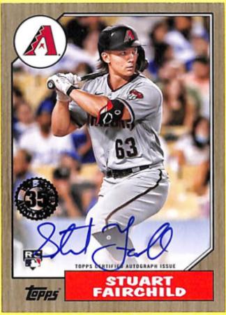Stuart Fairchild [Gold] #87BA-SF