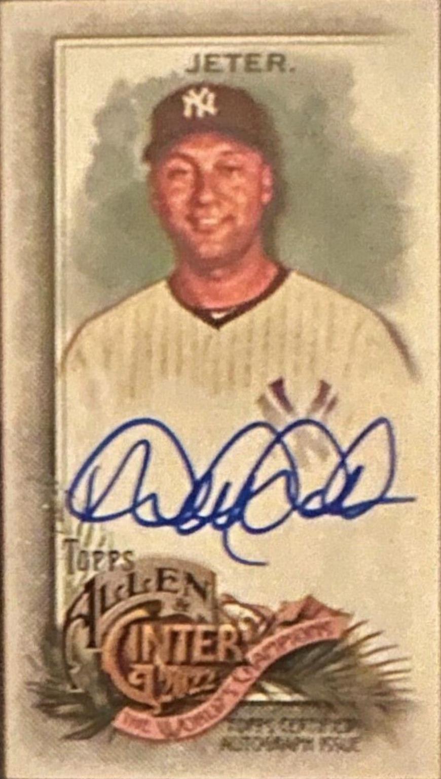 Derek Jeter [Black Frame] #MA-DJ