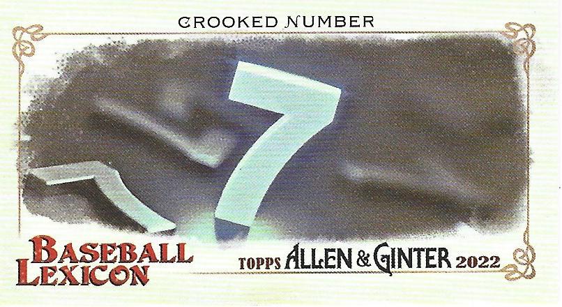 Crooked Number #BL-16