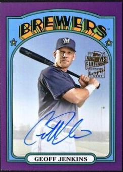 Geoff Jenkins [Purple] #72FF-GJ