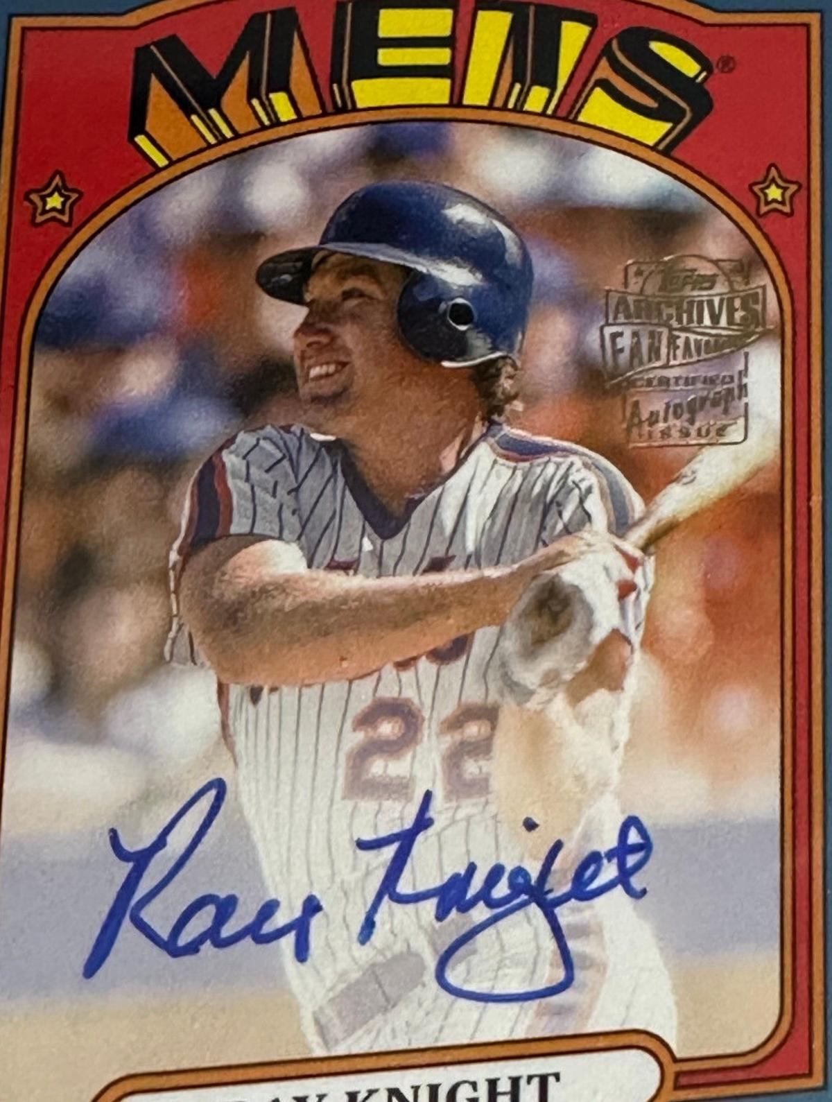 Ray Knight [Blue] #72FF-RK