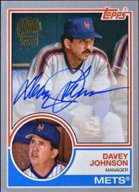 Davey Johnson [Silver] #83FF-DJ