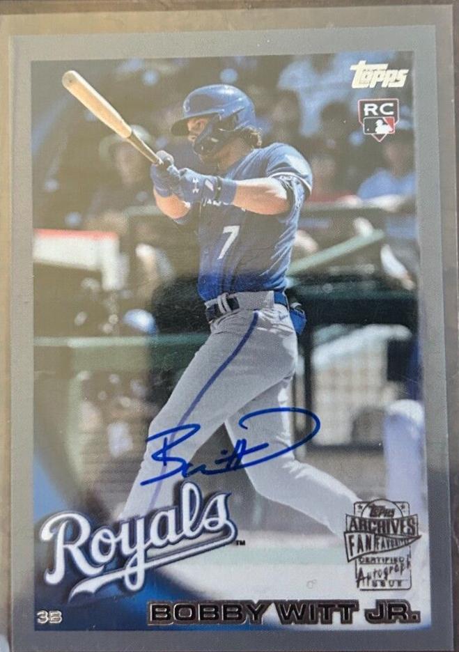 Bobby Witt Jr. [Silver] #10FF-BW