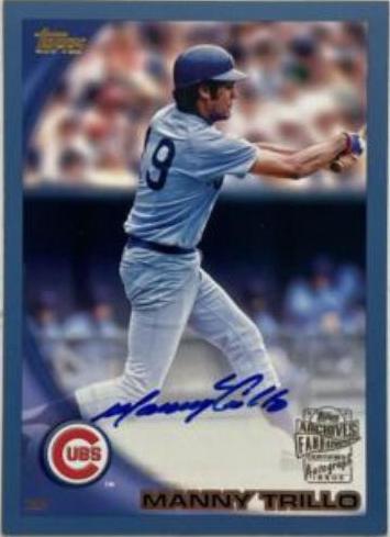 Manny Trillo [Blue] #10FF-MT