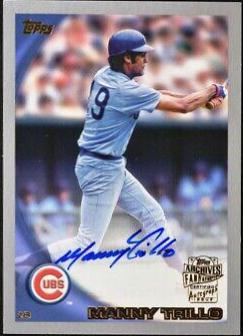 Manny Trillo [Silver] #10FF-MT