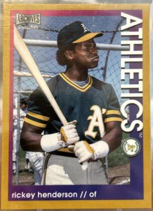 Rickey Henderson [Gold] #23