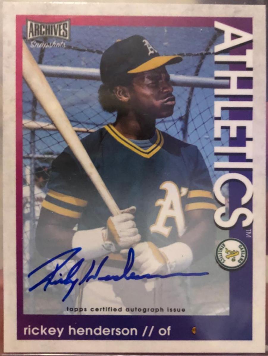 Rickey Henderson #AS-RH