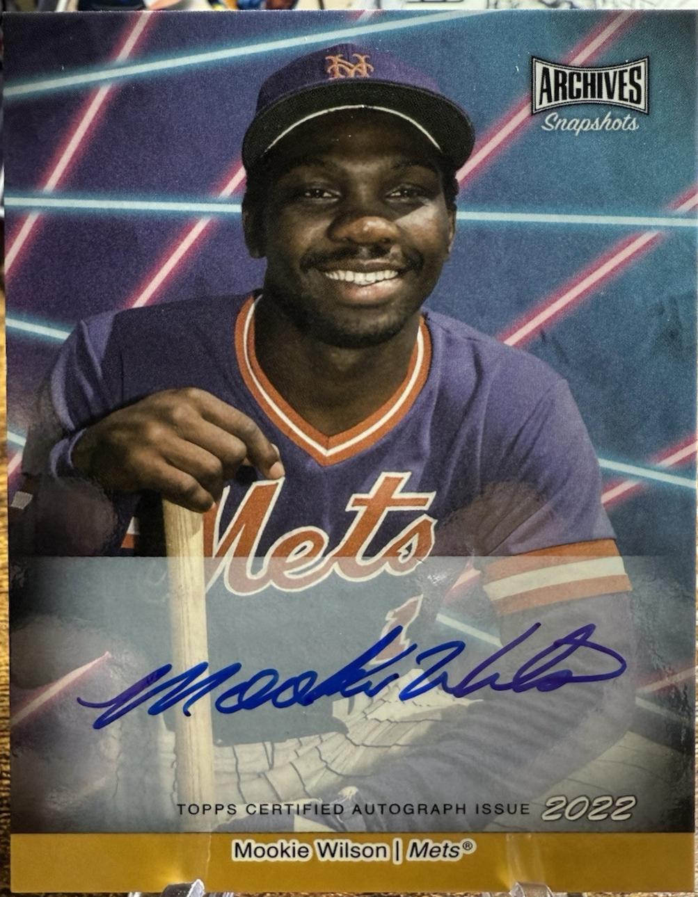 Mookie Wilson [Gold] #PD-15