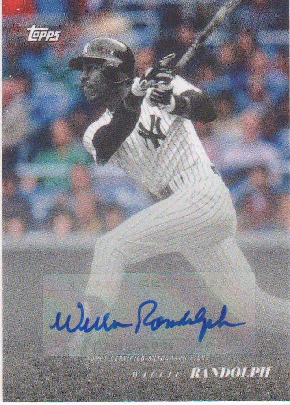Willie Randolph [Autograph] #60A
