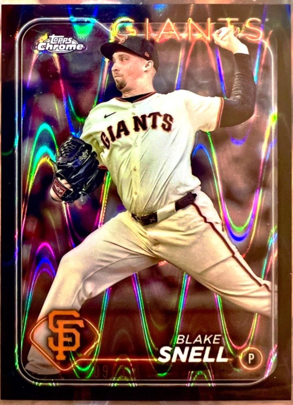 Blake Snell [RayWave Black Refractor] #218