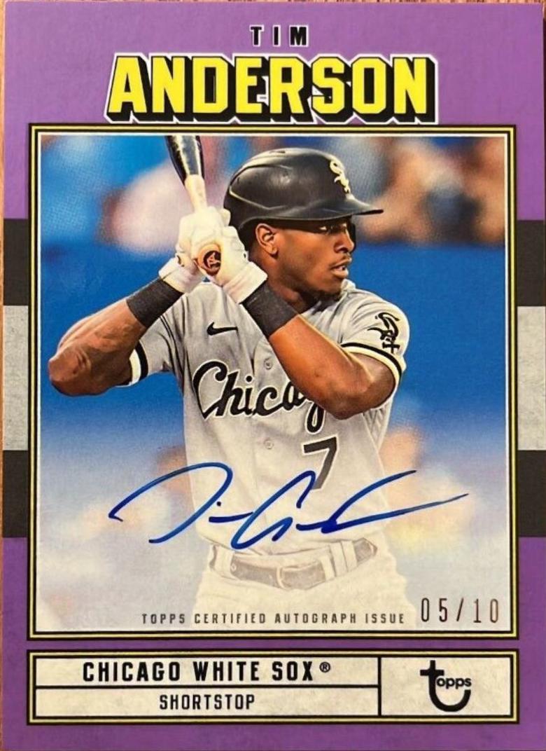 Tim Anderson [Purple] #AC-TA