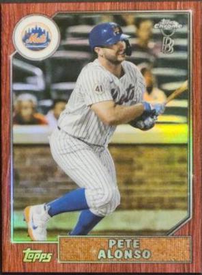 Pete Alonso [Ben Baller Red] #87BC-10