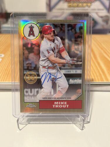 Mike Trout #87BA-MT