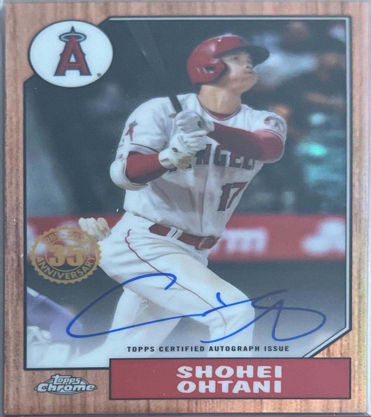 Shohei Ohtani [Orange] #87BA-SO