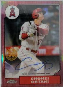 Shohei Ohtani [Red] #87BA-SO