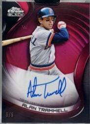 Alan Trammell [Red] #CBA-AT