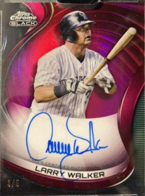 Larry Walker [Red] #CBA-LW