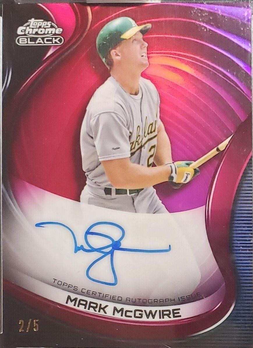 Mark McGwire [Red] #CBA-MM