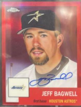 Jeff Bagwell [Red Refractor] #CPA-JBA