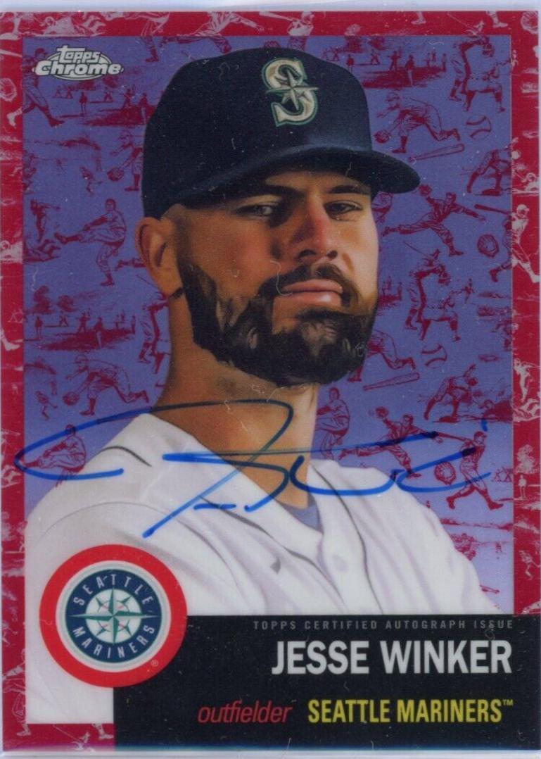 Jesse Winker [Toile Cream Red Refractor] #CPA-JW