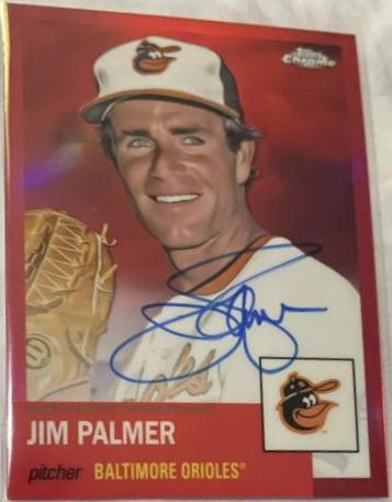 Jim Palmer [Red Refractor] #CPA-JP