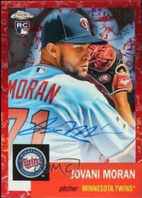Jovani Moran [Red Refractor] #CPA-JMO