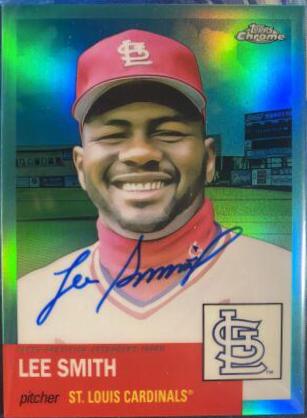 Lee Smith [Aqua Refractor] #CPA-LS