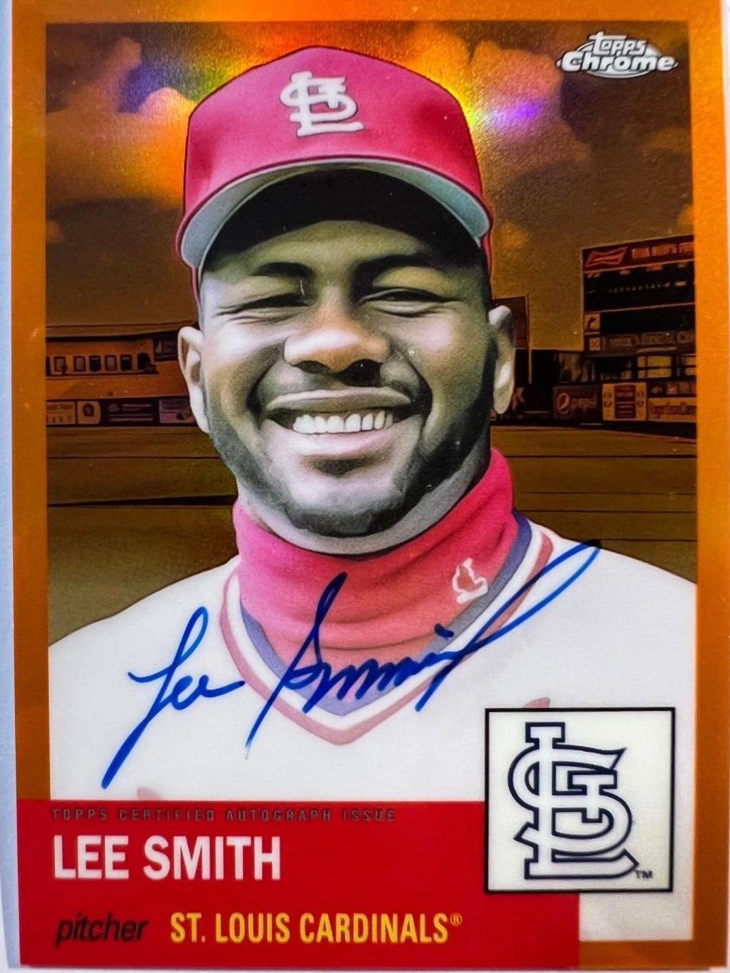 Lee Smith [Orange Refractor] #CPA-LS