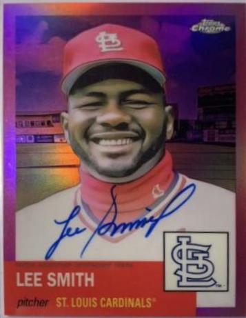 Lee Smith [Pink Refractor] #CPA-LS