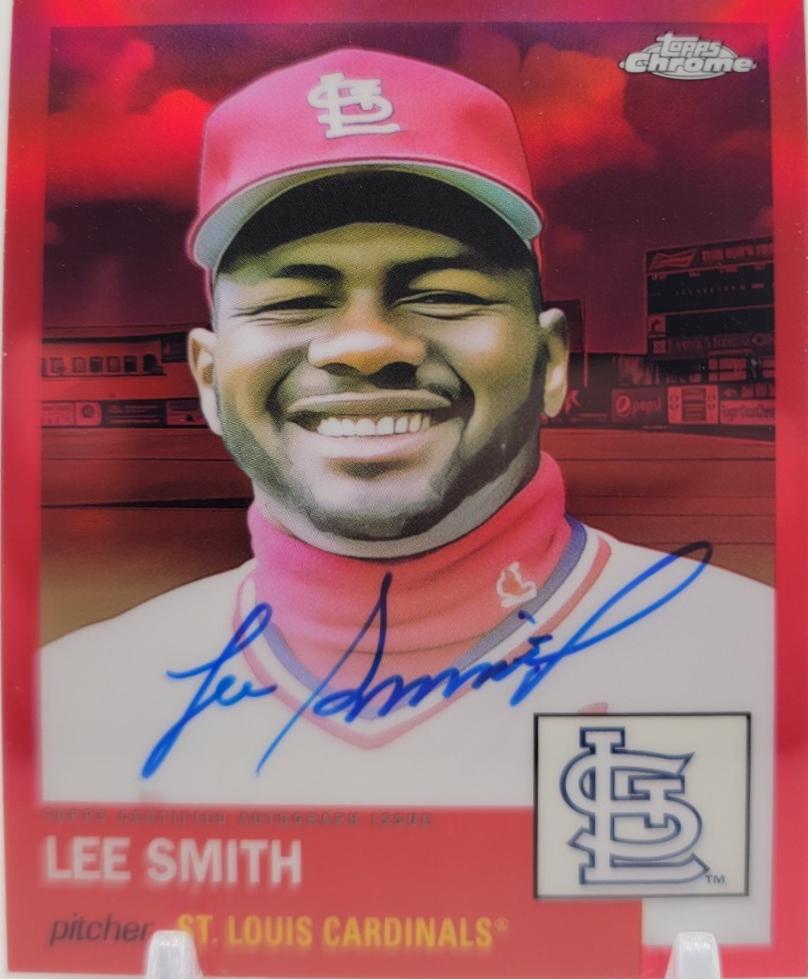 Lee Smith [Red Refractor] #CPA-LS