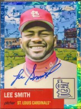 Lee Smith [Toile Cream Blue Refractor] #CPA-LS