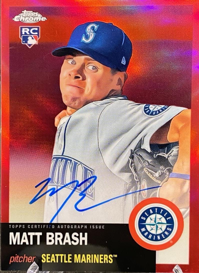 Matt Brash [Red Refractor] #CPA-MBR