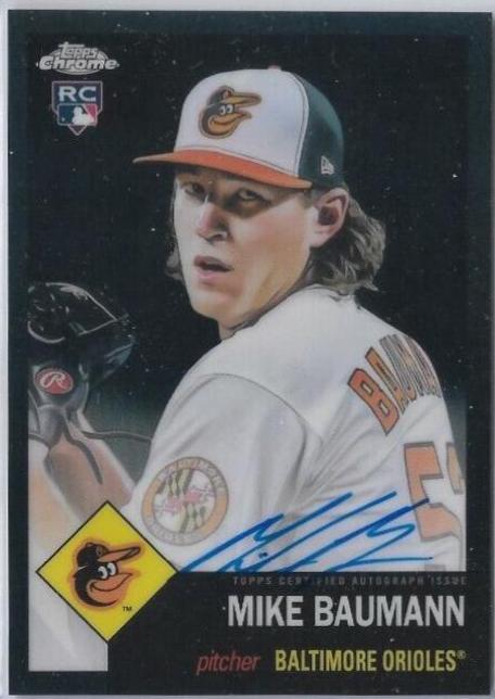 Mike Baumann [Black Refractor] #CPA-MBA