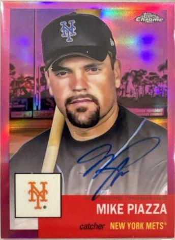 Mike Piazza [Pink Refractor] #CPA-MP