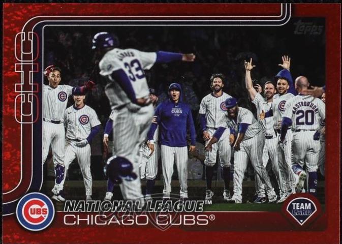 Chicago Cubs [Spring Training Red] #60