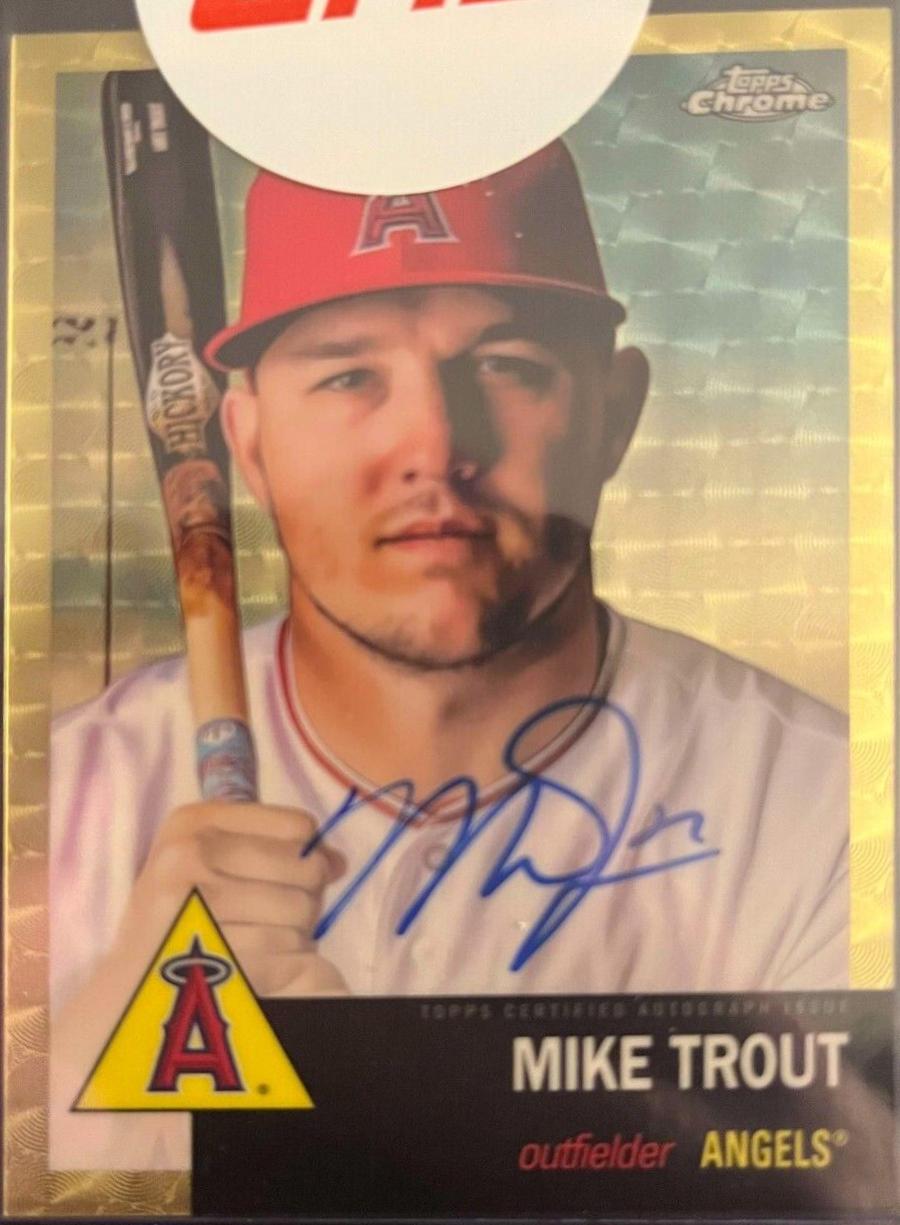 Mike Trout [SuperFractor] #CPA-MT