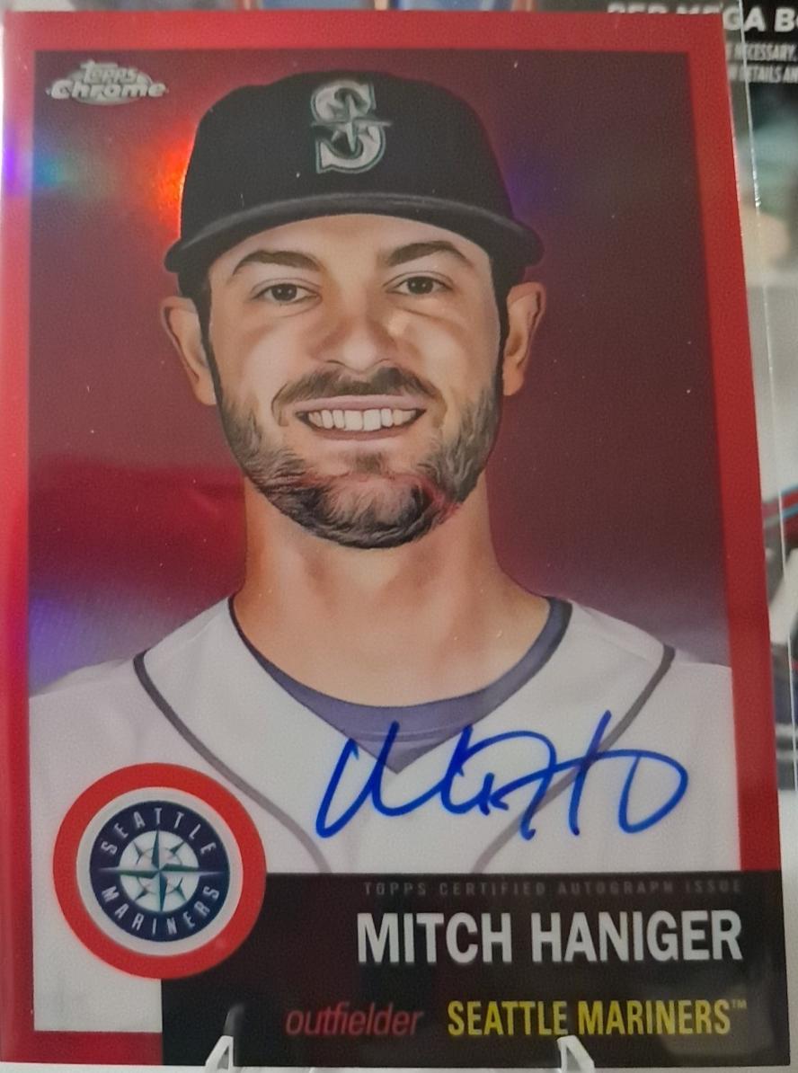 Mitch Haniger [Red Refractor] #CPA-MH
