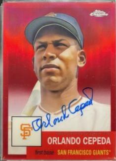 Orlando Cepeda [Red Refractor] #CPA-OC