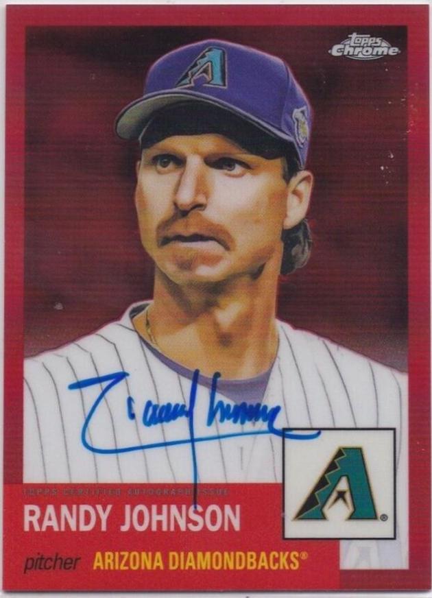 Randy Johnson [Red Refractor] #CPA-RJ