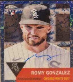 Romy Gonzalez [Toile Cream Blue Refractor] #CPA-RG