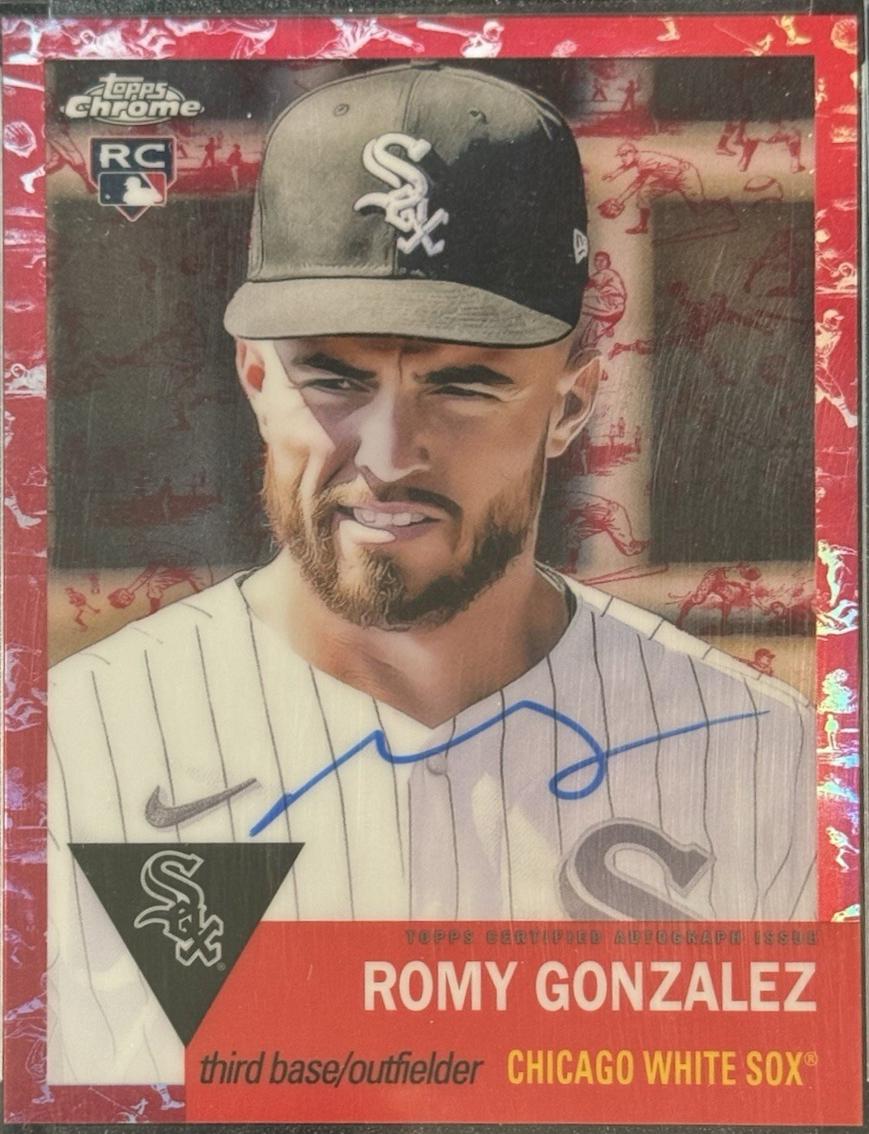 Romy Gonzalez [Toile Cream Red Refractor] #CPA-RG