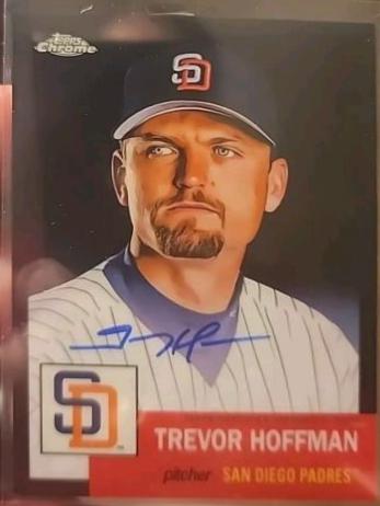Trevor Hoffman [Black Refractor] #CPA-TH