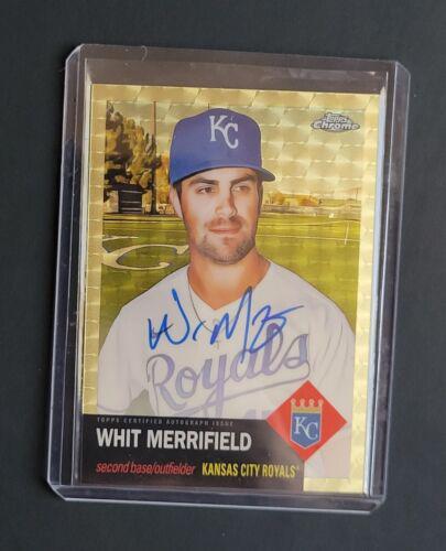 Whit Merrifield [SuperFractor] #CPA-WM