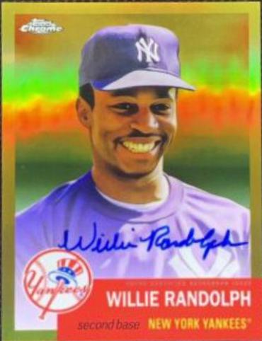 Willie Randolph [Gold Refractor] #CPA-WR