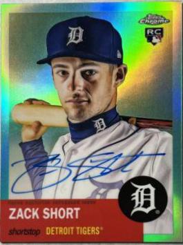 Zack Short [Aqua Refractor] #CPA-ZS