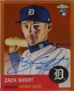 Zack Short [Orange Refractor] #CPA-ZS