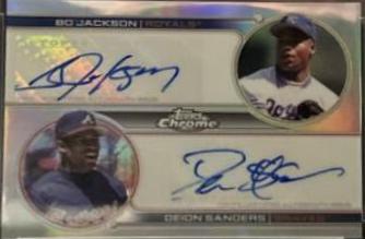 Deion Sanders, Bo Jackson #DA-JS