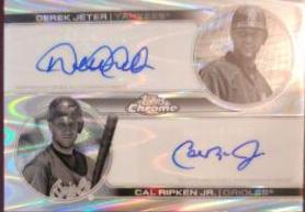 Derek Jeter, Cal Ripken Jr. [Black & White RayWave] #DA-JR
