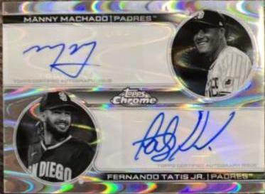 Manny Machado, Fernando Tatis Jr. [Black & White RayWave] #DA-MT