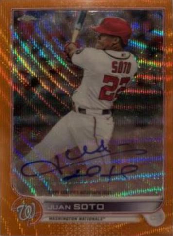 Juan Soto [Orange Wave] #CVA-JS